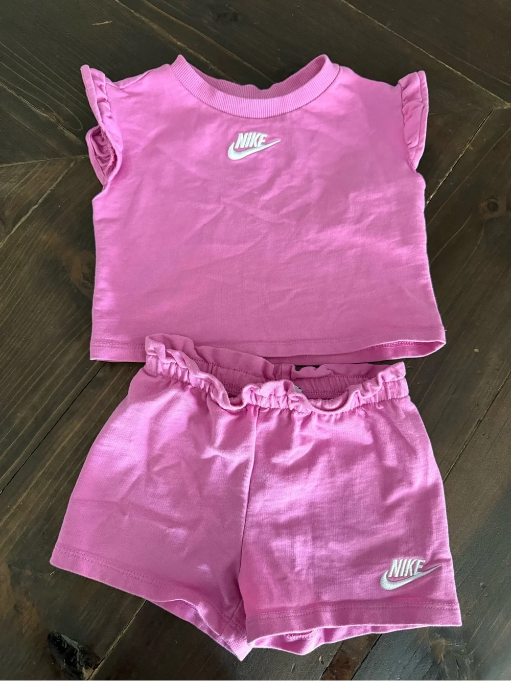Nike Pink Toddler Girls Outfit Size 24 Month